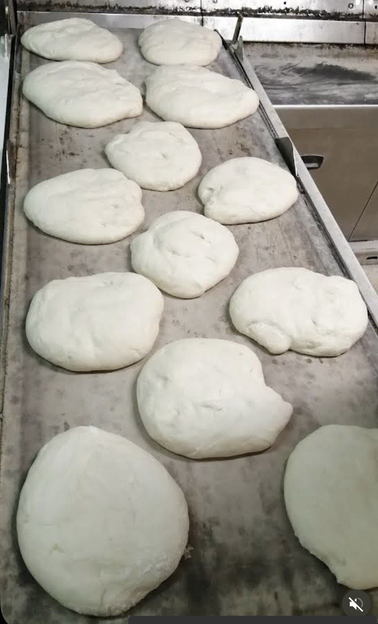 Masa de Hogaza Leonesa en primera fase de fermentación